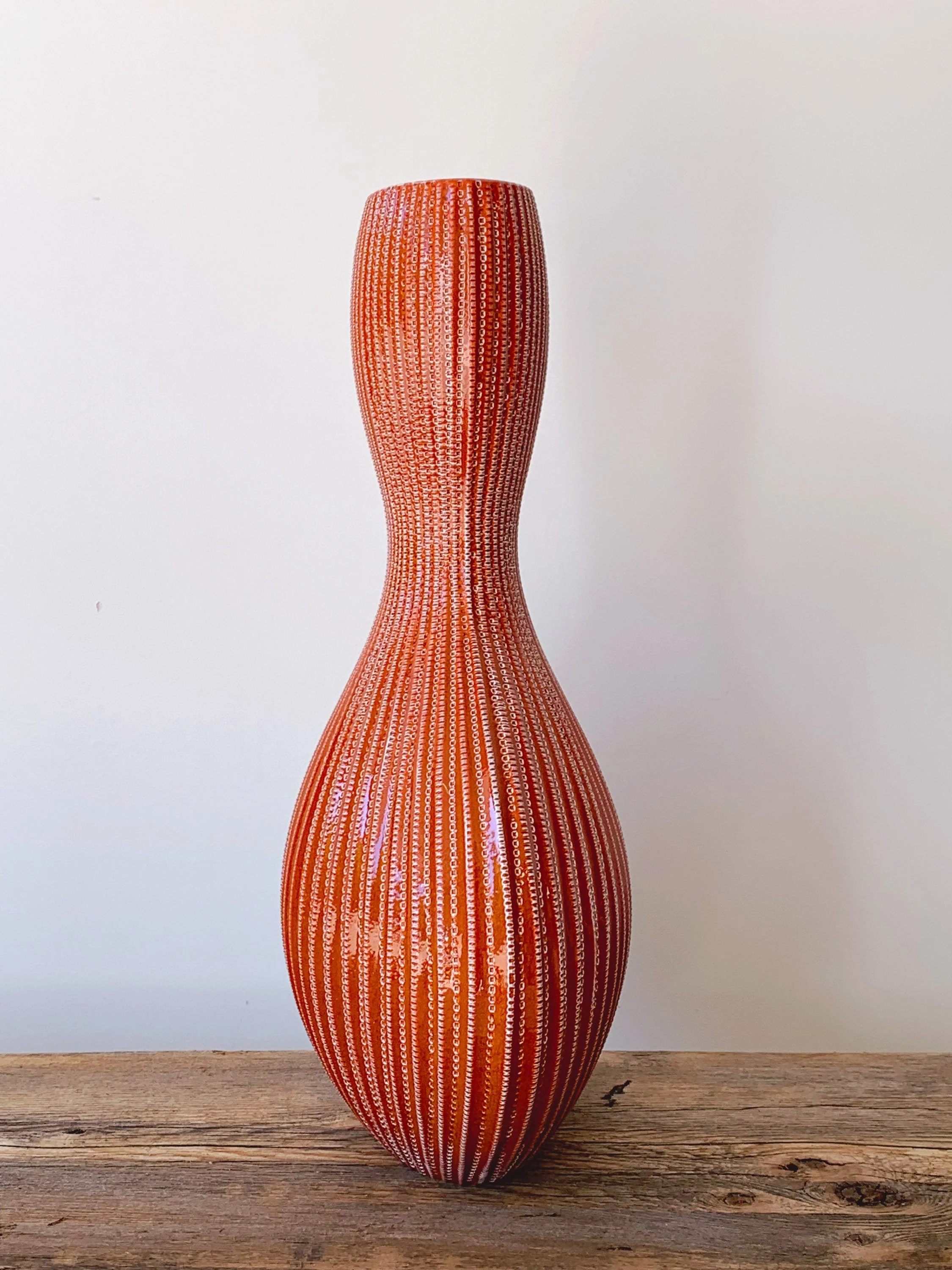Sun Ray Vase from Revelation by Uttermost | Curved Modern Vase - Image 5