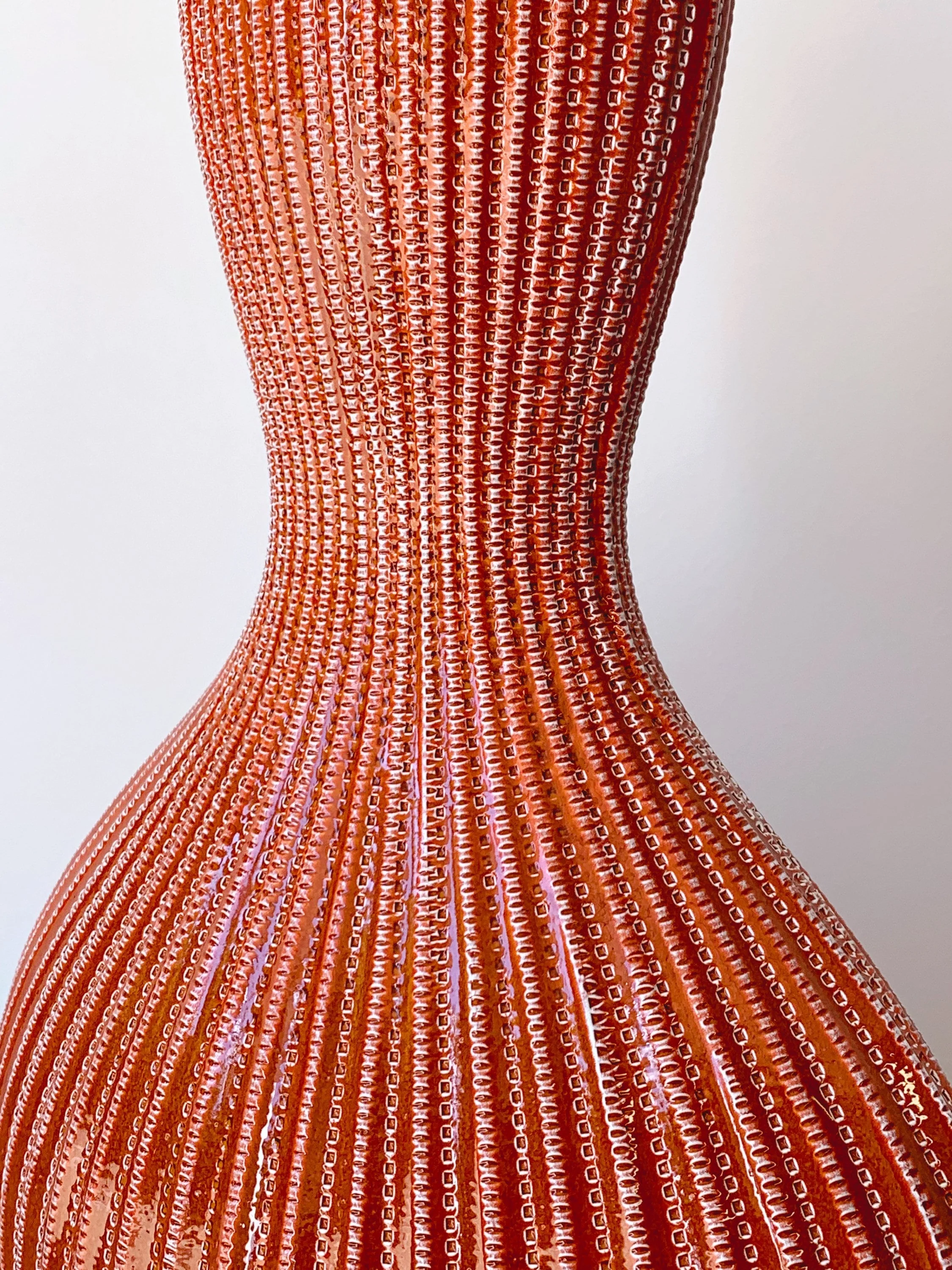 Sun Ray Vase from Revelation by Uttermost | Curved Modern Vase - Image 6