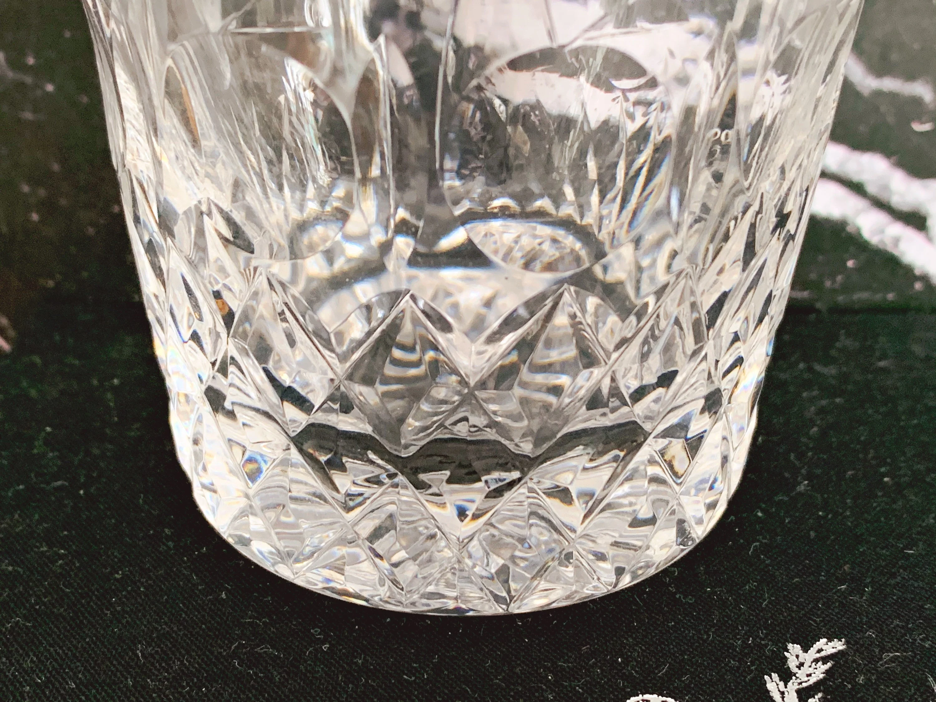 Vintage Rogaska Crystal Double Old Fashioned Glasses in Gallia Pattern | Etched Whisky Rocks Glasses Barware | Set of 2, 4 or 6 - Image 7
