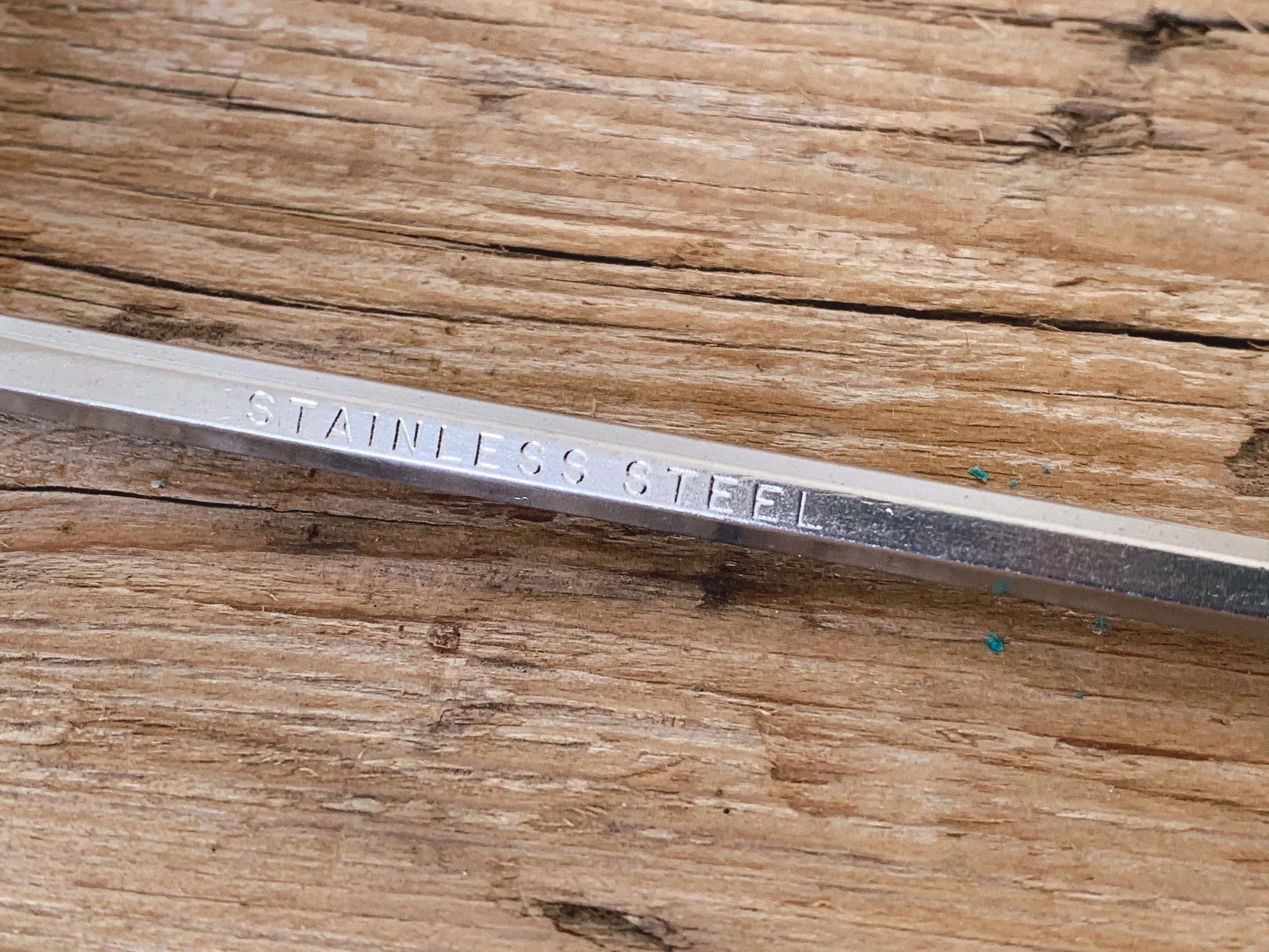 Vintage Silver Plated and Stainless Steel Cocktail Stirrer | SOLD SEPERATELY | Bar Accessory Tool | Gift for Him | Cocktail Swizzle Sticks - Image 7